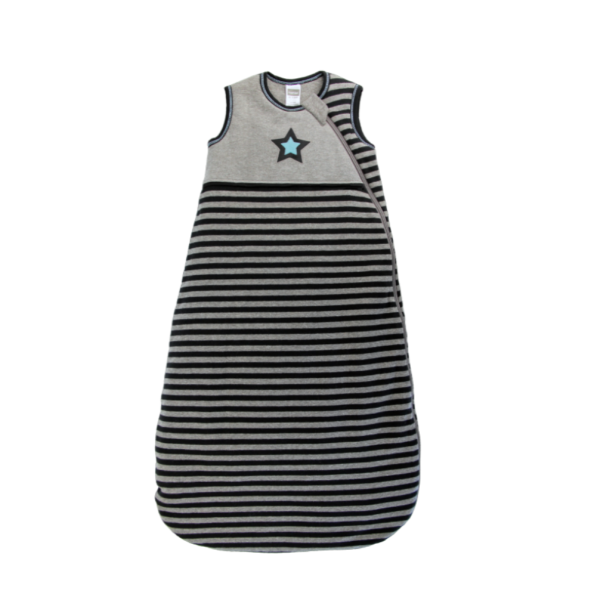 KUSHIES 全棉睡袋 初生0+ / 嬰幼兒6-18月適用 灰間星星