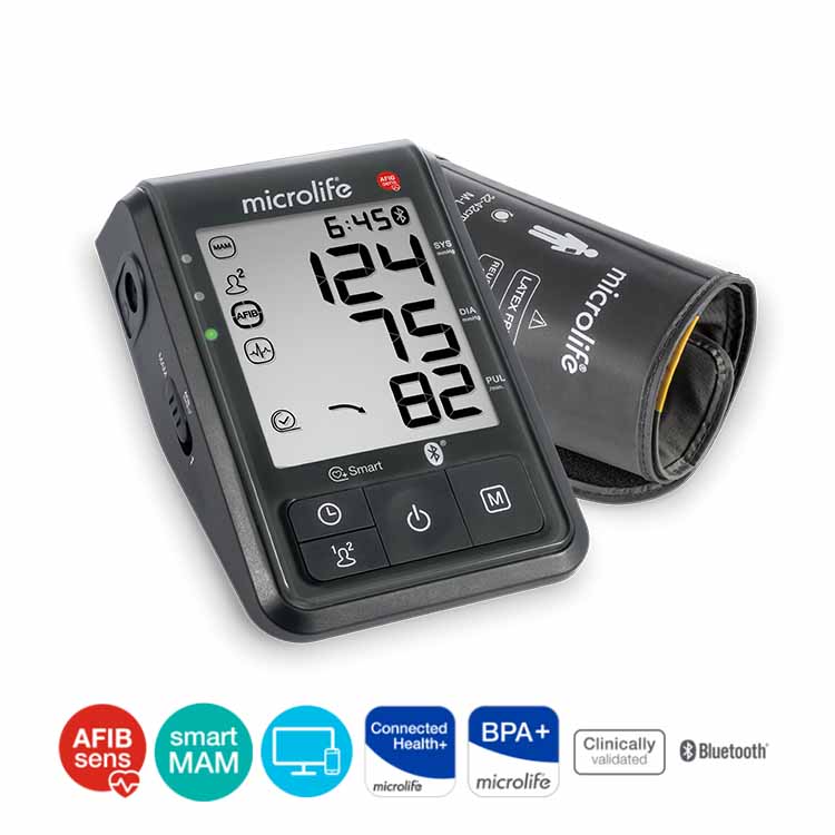 百略Microlife BP B6 CONNECT 藍牙全自動血壓計,檢測心房顫動 MICROLIFE BP B6 BLOOD PRESSURE MONITOR