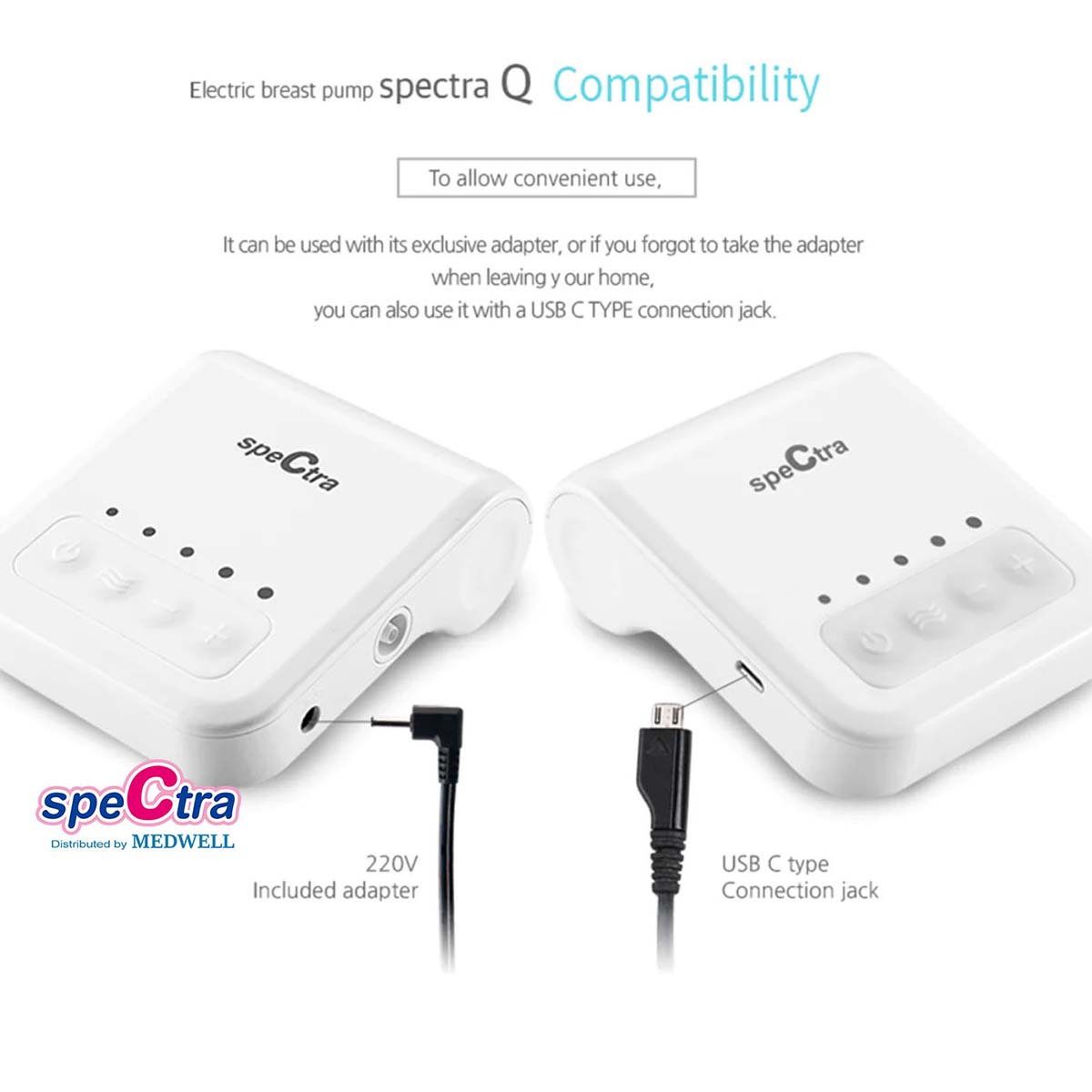 SPECTRA Q 迷你電動奶泵 breastpump