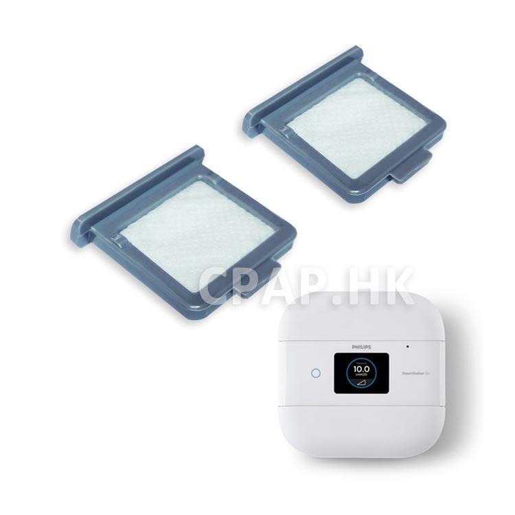 Philips 飛利浦 DreamStation Go 即棄代用過濾棉2片裝 - CPAP.HK 衛家睡眠呼吸機專門店