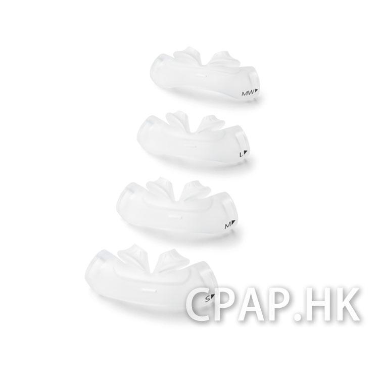 Philips DreamWear Silicone Pillow矽膠鼻罩 - CPAP.HK 衛家睡眠呼吸機專門店
