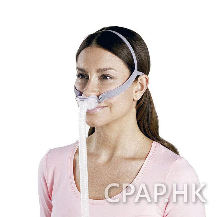 瑞思邁 ResMed Airfit P10女士版矽膠鼻罩 - CPAP.HK 衛家睡眠呼吸機專門店