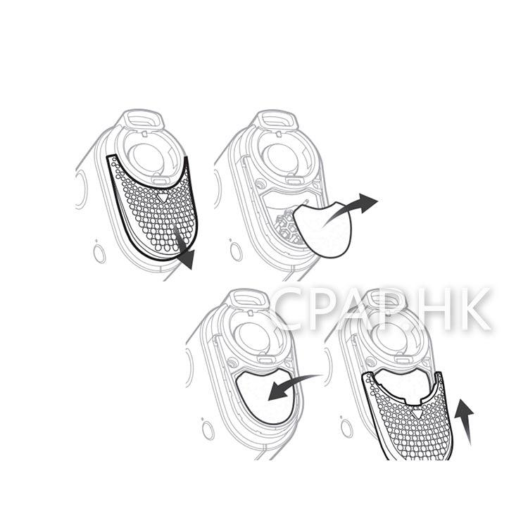 Resmed AirMini  原廠即棄過濾棉2片裝 - CPAP.HK  衛家睡眠呼吸機專門店 